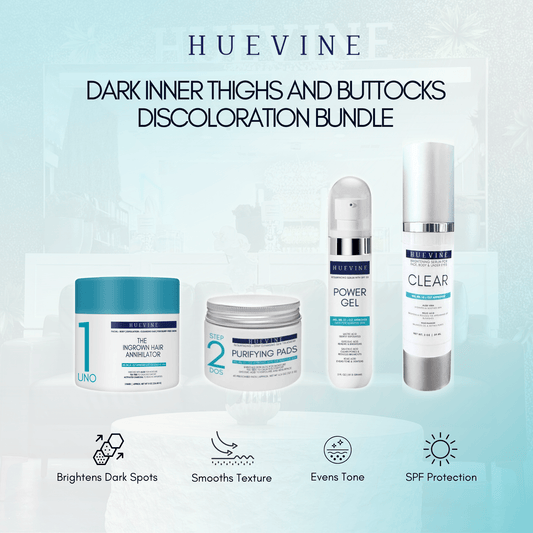 DARK SPOT RESCUE BUNDLE: INNER THIGH & BUTTOCKS DISCOLORATION - HueVine Wellness + Spa