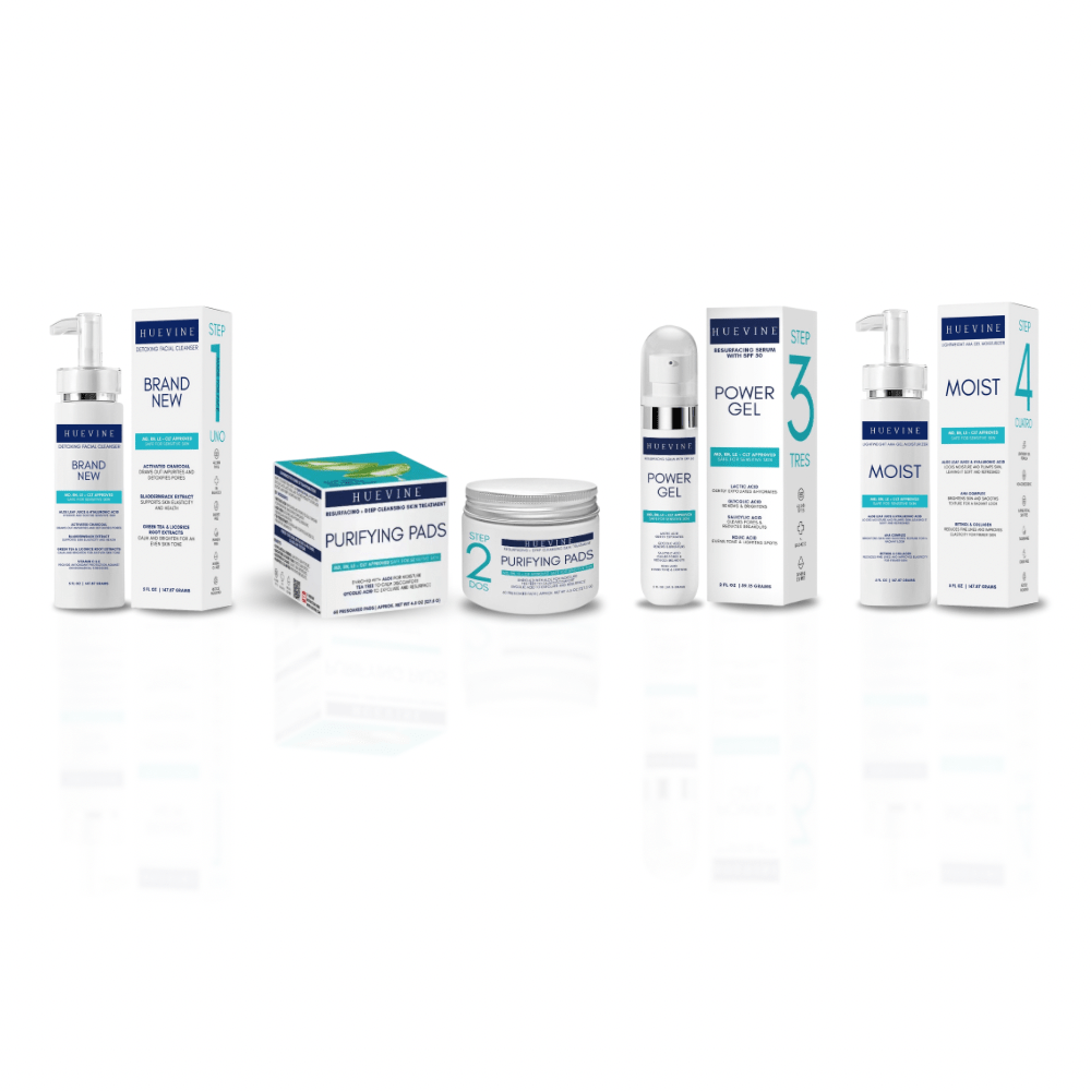 Luxe Beard Bundle – Ingrown Hair & Skin Maintenance Kit - HueVine Wellness + Spa