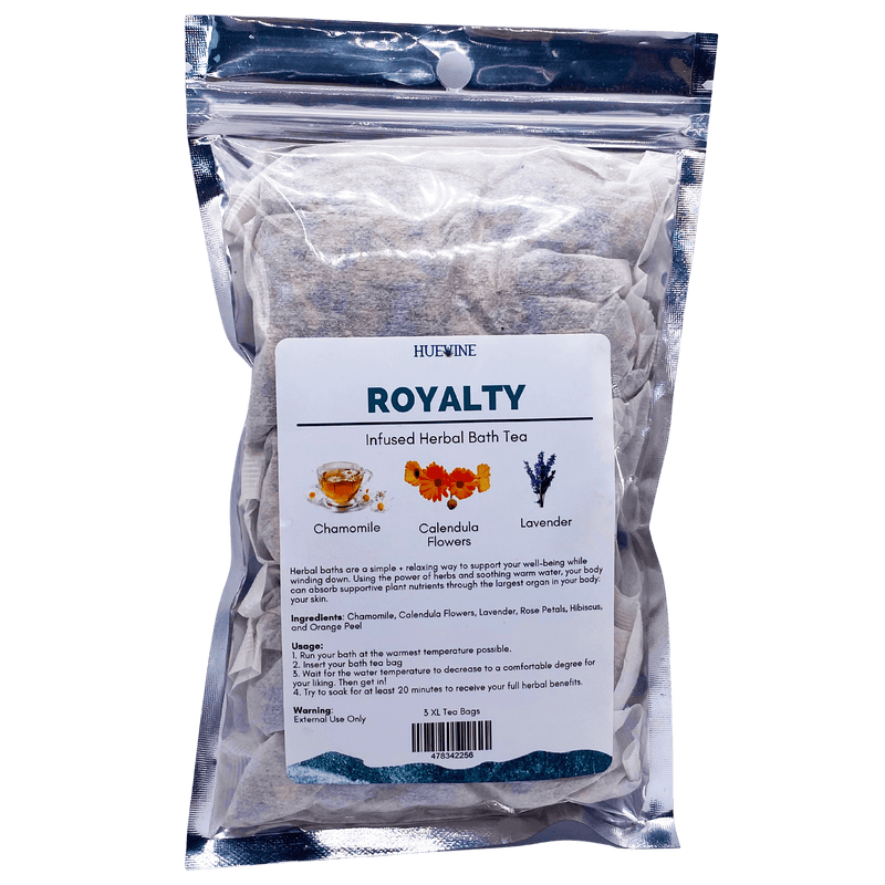 Royalty | HERBAL BATH TEA - HueVine Wellness + Spa
