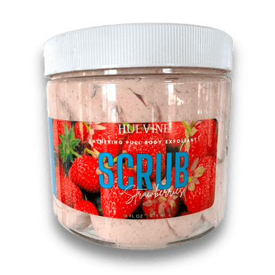 Scrub | 1 LB Jar - HueVine Wellness + Spa