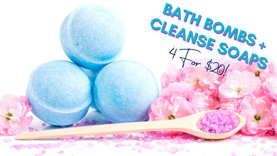 Bath Products | Cleanse + Bath Bombs - HueVine Wellness + Spa